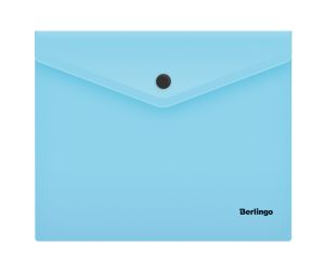 TECZKA BERLINGO KOPERTOWA ZATRZASKOWA "INSTINCT" A4 180 mM  TURKUSOWA