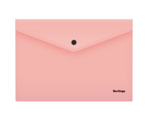 TECZKA BERLINGO KOPERTOWA ZATRZASKOWA "INSTINCT" A4 180 mM  RÓŻOWY