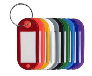 ZAWIESZKA DO KLUCZY TRES JEDNOST (50szt) GRANATOWA