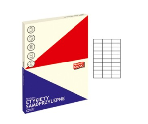 ETYKIETY SAMOPRZYLEPNE GRAND  70x29,7 mm