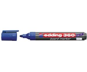 MARKER SUCHOŚCIERALNY EDDING 360 NIEBIESKI