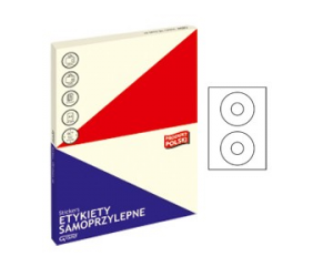ETYKIETY NA CD SAMOPRZYLEPNE GRAND średnica 117 mm
