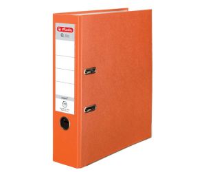 SEGREGATOR HERLITZ A4 80 MM STANDARD Q. FILE POMARAŃCZOWY