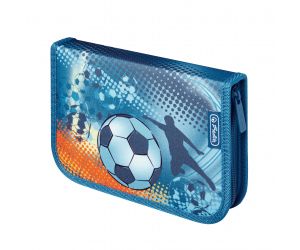 HERLITZ PIÓRNIK Z WYPOSAŻENIEM 31 ELEMENTÓW, SOCCER