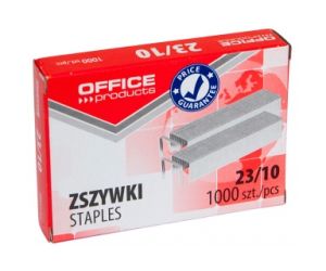Zszywki OFFICE PRODUCTS, 23/10, 1000szt.