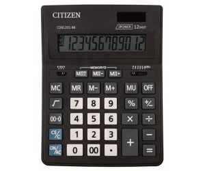 KALKULATOR CITIZEN CDB-1201 BK 12 POZYCYJNY CZARNY