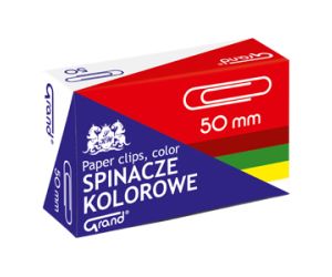 SPINACZE BIUROWE GRAND KOLOROWE R-50 MM
