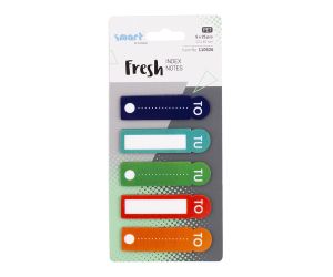 ZAKŁADKI INDEKSUJĄCE SMART PET FRESH PP 12X45MM 5 KOLORÓW TO TU