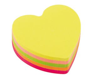 NOTES SAMOPRZYLEPNY SERCE D.RECT 70X70 400 KARTEK