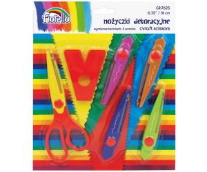 NOŻYCZKI 16 CM FIORELLO DEKORACYJNE GR-7625