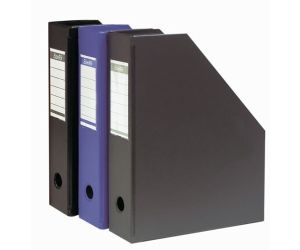 POJEMNIK NA DOKUMENTY BANTEX A4 PVC 7CM CZARNY