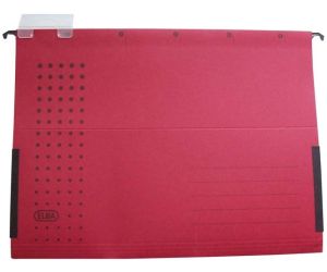 TECZKA WISZĄCA ELBA CHIC Z BOCZKAMI  A4 CZERWONA