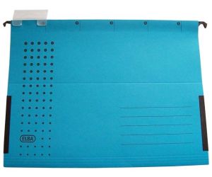 TECZKA WISZĄCA ELBA CHIC Z BOCZKAMI  A4 NIEBIESKA