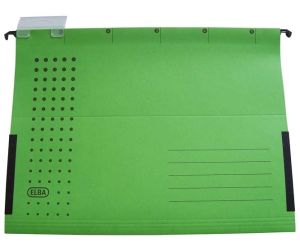 TECZKA WISZĄCA ELBA CHIC Z BOCZKAMI  A4 ZIELONA