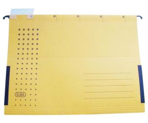 TECZKA ZAWIESZKOWA ELBA CHIC Z BOCZKAMI A4 ŻÓŁTA