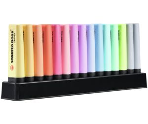 ZAKREŚLACZ STABILO BOSS ORIGINAL PASTEL ZESTAW 15 KOLORÓW