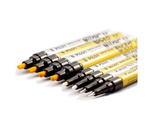 MARKER OLEJOWY PILOT M OKRĄGŁY 2,0 MM SREBRNY