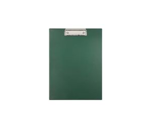DESKA Z KLIPEM BIURFOL A4 ZAMYKANA CIEMNOZIELONA