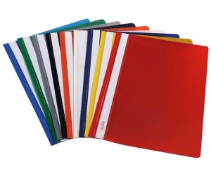 SKOROSZYT BIURFOL A4 PCV TWARDY ŻÓŁTY OPAKOWANIE  20 SZT