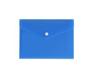 TECZKA KOPERTOWA BIURFOL SATYNOWA A5 NIEBIESKA