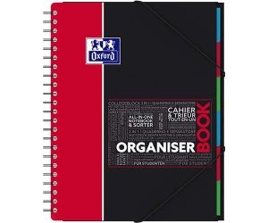 OXFORD ORGANISER BOOK A4 KOŁONOTATNIK KRATA