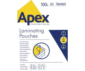 FOLIA LAMINACYJNA APEX A4/100 MIC 100 SZTUK