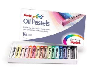 PASTELE OLEJNE PENTEL 16 KOLORÓW PHN-16