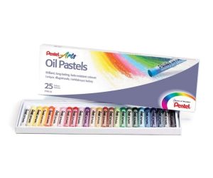 PASTELE OLEJNE PENTEL 25 KOLORÓW PHN-25
