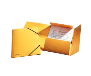 TECZKA Z GUMKĄ ESSELTE PRESZPANOWA ŻÓŁTA 26591