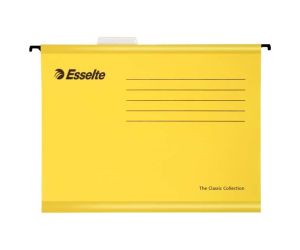 TECZKA ZAWIESZKOWA ESSELTE CLASSIC A4 OPAKOWANIE 25SZT ŻÓŁTA