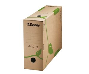 PUDŁO ARCHIWIZACYJNE ESSELTE ECO 100 MM BRĄZOWE