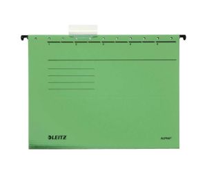 TECZKA ZAWIESZKOWA LEITZ ALPHA A4 ZIELONA