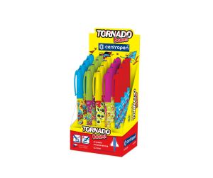 PIÓRO KULKOWE CENTROPEN "TORNADO BLUE 2675" MIX KARTON