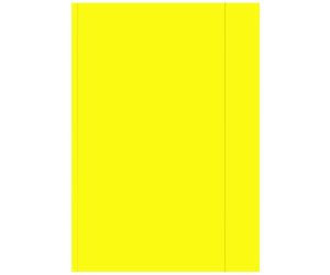 TECZKA Z GUMKĄ EMERSON A4 ŻÓŁTA 300G OPAKOWANIE 25SZTUK