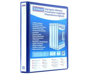 SEGREGATOR OFERTOWY DONAU A4/4R/16MM  NIEBIESKI