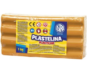 ASTRA PLASTELINA 1 KG POMARAŃCZOWA