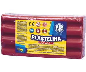 ASTRA PLASTELINA 1 KG RÓŻOWA