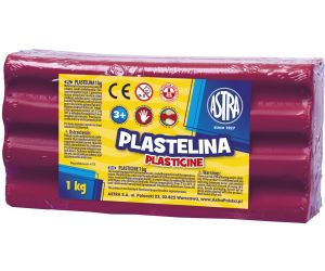 ASTRA PLASTELINA 1 KG PURPUROWA