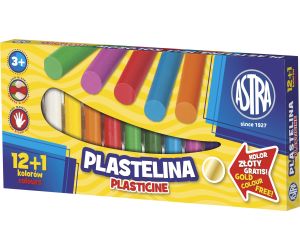 ASTRA PLASTELINA 12 KOLORÓW + 1 GRATIS