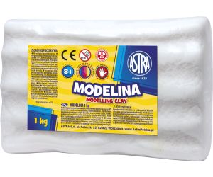 ASTRA MODELINA 1 KG, BIAŁA