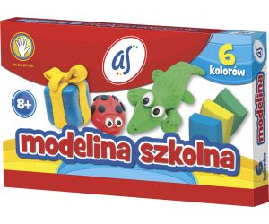 AS MODELINA SZKOLNA 6 KOLORÓW