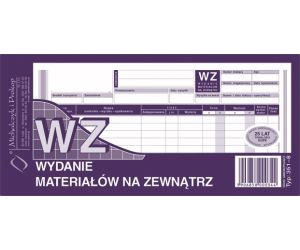 DRUK WZ WYDANIE ZEWNĘTRZNE M&P 1/3 A4 WIELOKOPIA 351-8