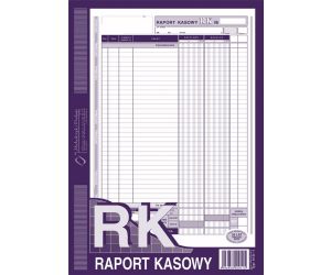 DRUK RAPORT KASOWY  M&P ORYGINAŁ+KOPIA  A4/80  410-1