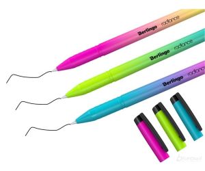 DŁUGOPIS ŻELOWY BERLINGO RADIANCE 0,5 CZARNY