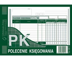DRUK POLECENIE KSIEGOWANIA MICHALCZYK A5/80 OFFSET 439-3