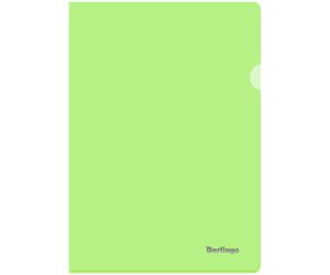 SKOROSZYT BERLINGO„STARLIGHT” A4 PRZEZROCZYSTY ZIELONY
