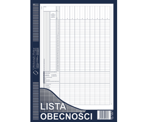 DRUK LISTA OBECNOŚCI M&P A4 506-1