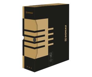 Pudło archiwizacyjne DONAU, karton, A4/100mm, brązowe