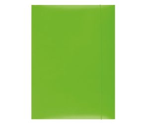 TECZKA Z GUMKĄ OFFICE PRODUCTS LAKIEROWANA  ZIELONA  21191131- 02