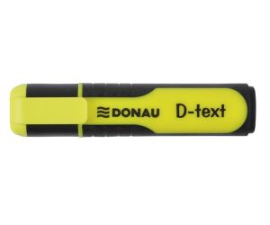 Zakreślacz fluorescencyjny DONAU D-Text, 1-5mm (linia), żółty